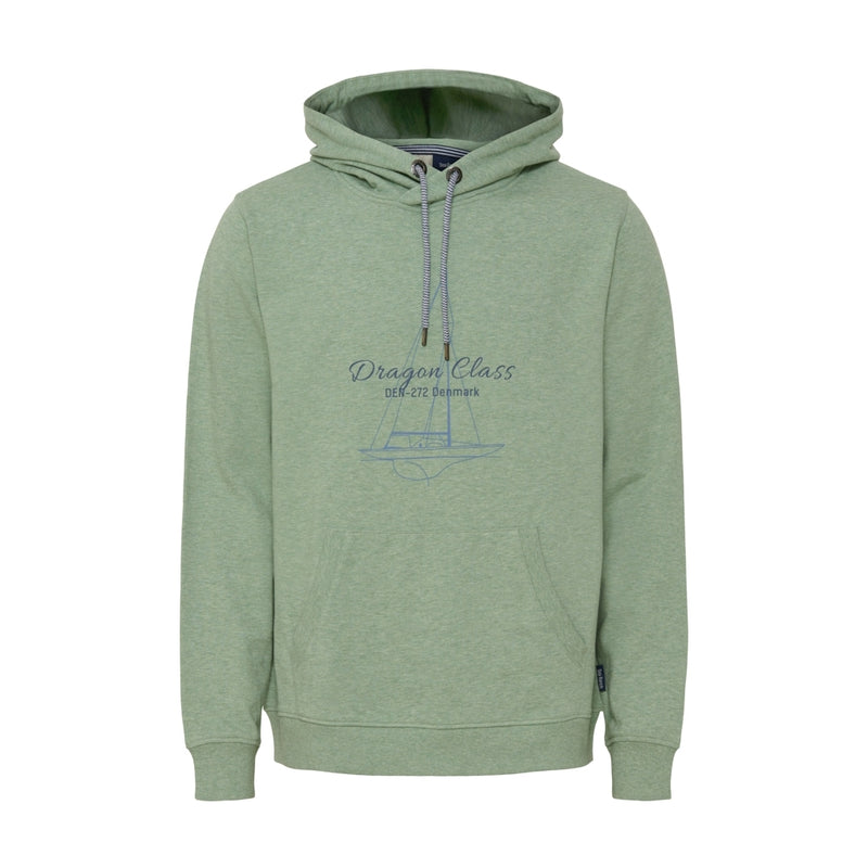 Sea Ranch Joah Sweat Hoodie Sweatshirts Grøn Melange