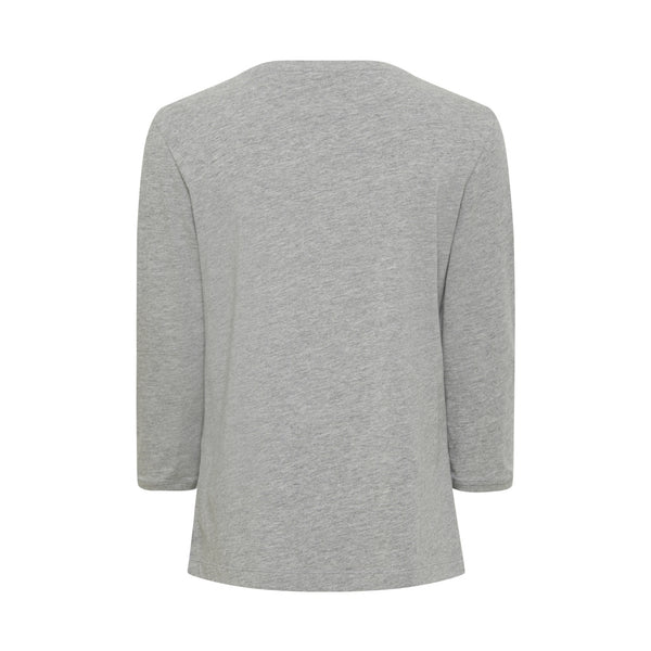 Sea Ranch Kaya Grey Melange T-shirts Grå Melange