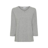 Sea Ranch Kaya Grey Melange T-shirts Grå Melange