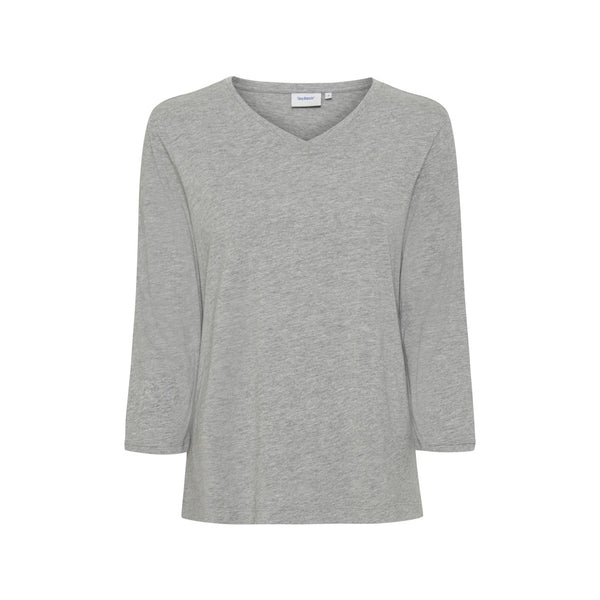 Sea Ranch Kaya Grey Melange T-shirts Grå Melange