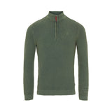 Sea Ranch Lance Knit Half Zip Strik 5026 Duck Green