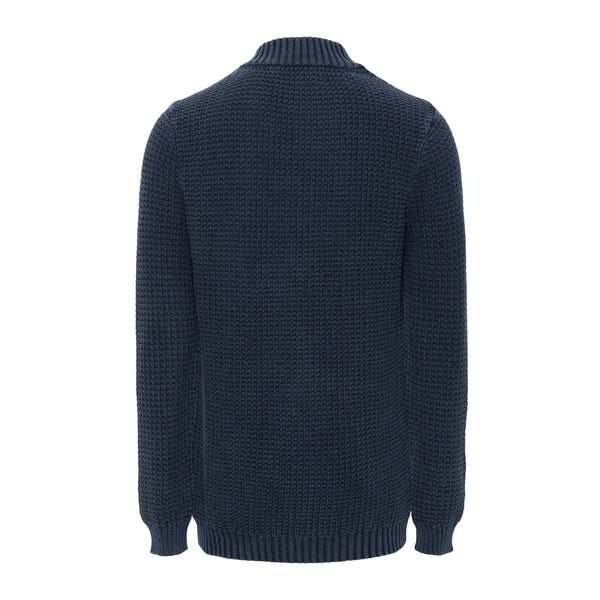 Sea Ranch Lance Knit Half Zip Strik Blå