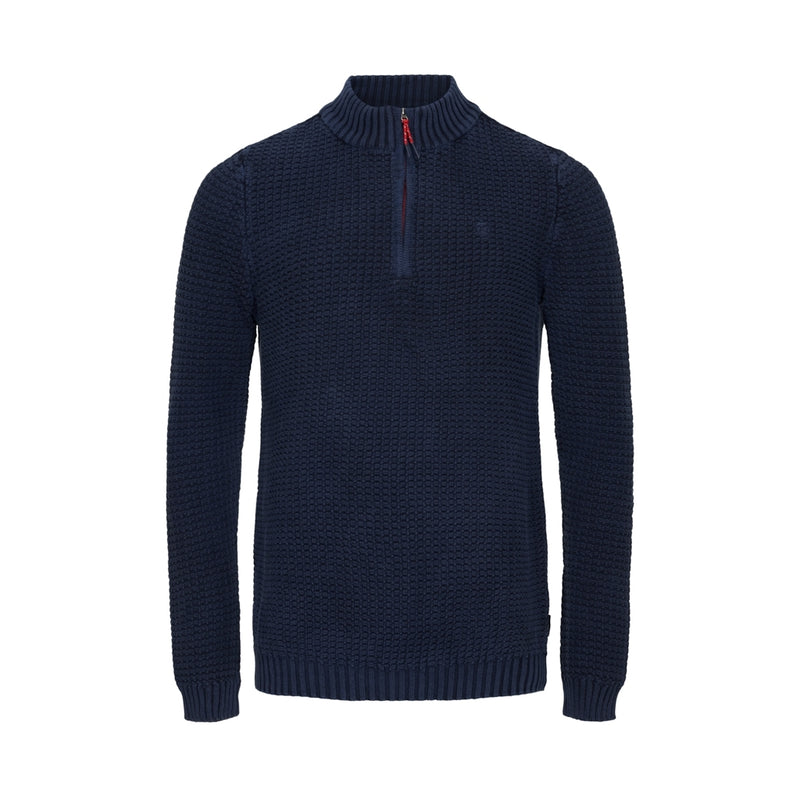 Sea Ranch Lance Knit Half Zip Strik Mørk Navy