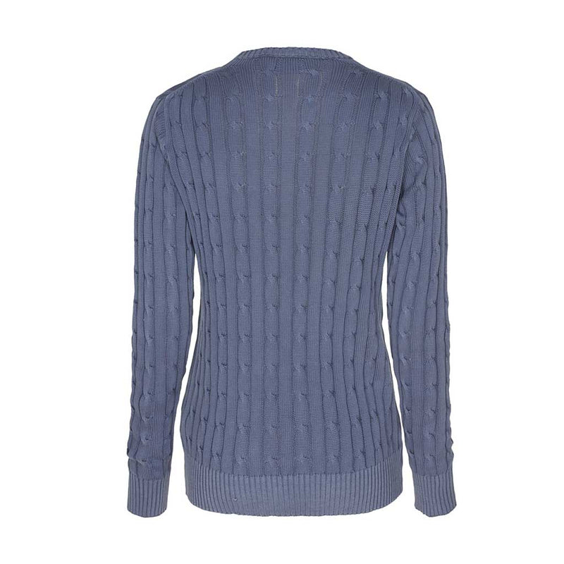 Sea Ranch Leonora Langærmet Strik Sweater Strik SR Navy