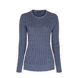 Sea Ranch Leonora Langærmet Strik Sweater Strik SR Navy