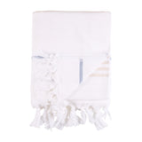 Sea Ranch Long Beach Towel Håndklæder 1085 White/Oxford Tan