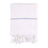 Sea Ranch Long Beach Towel Håndklæder 1085 White/Oxford Tan
