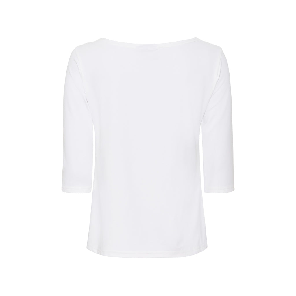 Sea Ranch Marina 3/4 ærme bluse med UV beskyttelse Langærmet Tee Hvid