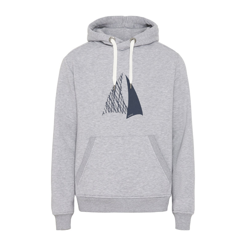 Sea Ranch Mik Hood Sweat Sweatshirts Grå Melange