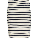 Redgreen Women Nabila Skirt Nederdele 120 Off White Stripe