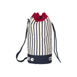 Sea Ranch Stribet køjesæk Tasker Ecru/SR Navy