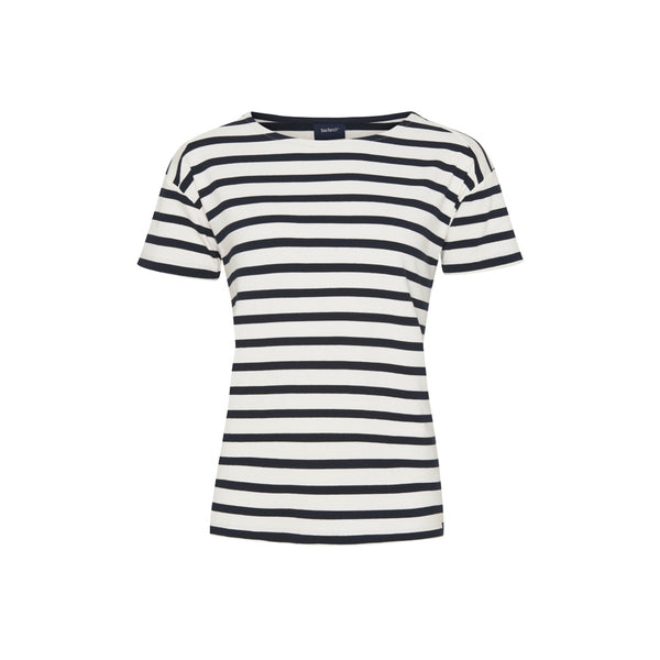 Sea Ranch Nova Stribet Kortærmet T-shirt T-shirts Pearl/Mørk Navy