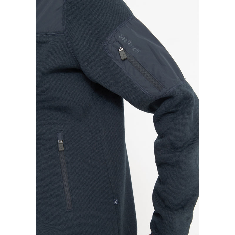 Sea Ranch Olivia Hooded Fleece Fleece Mørk Navy