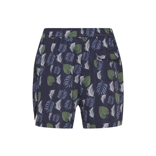 Sea Ranch Palm Printed Swimshorts Badeshorts SR Navy