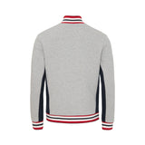 Sea Ranch Paul Sweat Zip Sweatshirts Grå Melange / Mørke Navy