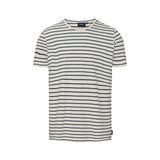 Sea Ranch Pontus Tee T-shirts 4191 Ecru/Insignia Blue