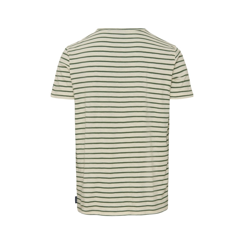 Sea Ranch Pontus Tee T-shirts 5027 Ecru/Duck Green