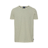 Sea Ranch Pontus Tee T-shirts 5027 Ecru/Duck Green