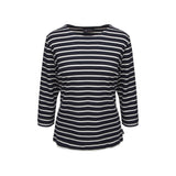 Sea Ranch Santi Stribet Langærmet T-shirt Langærmet Tee SR Navy/Ecru