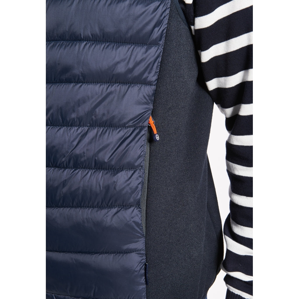 Sea Ranch Sebbe Polstret Vest Veste Mørk Navy