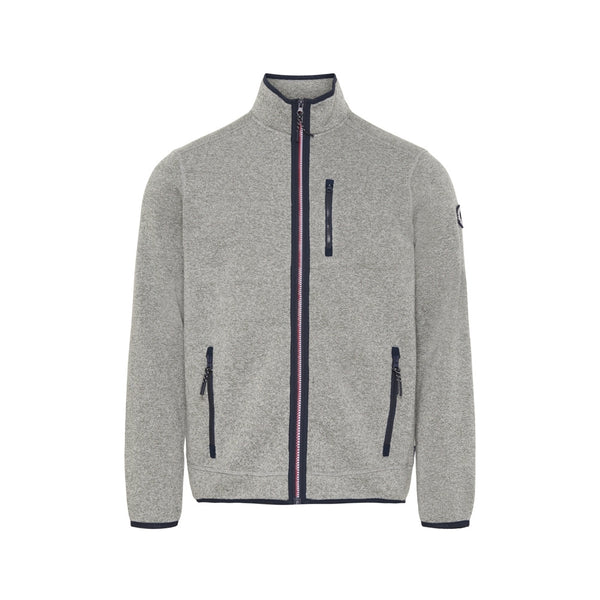 Sea Ranch Sid Fleece Jakke Fleece Grå Melange