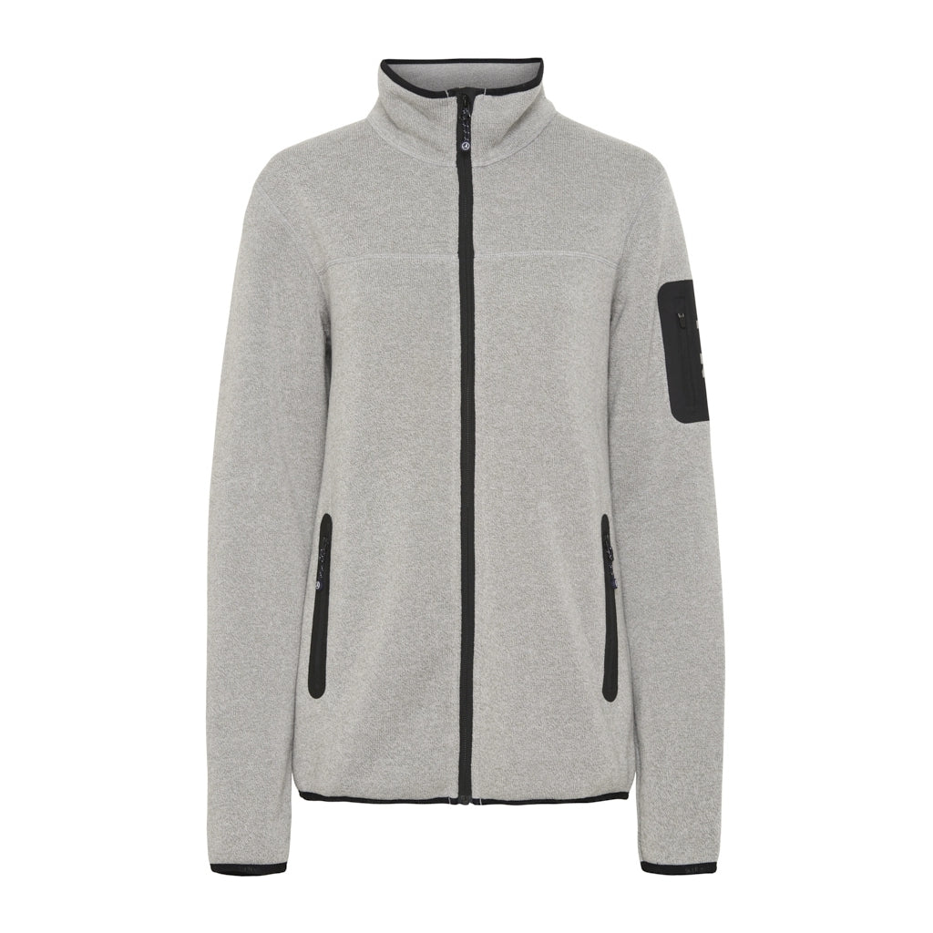 Sea Ranch Sidney Fleece Jakke Fleece Grå