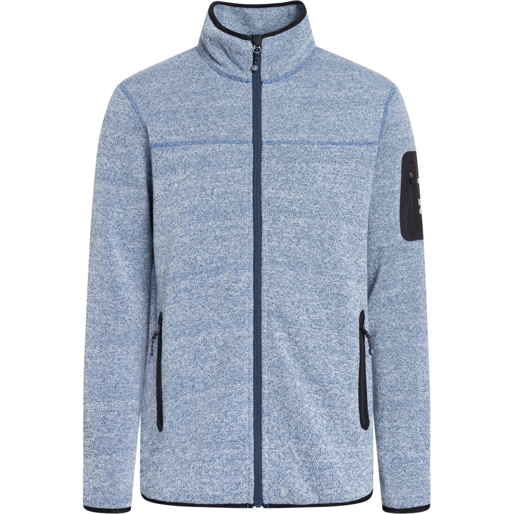Sea Ranch Sidney Fleece Jakke Fleece Jeans Blå