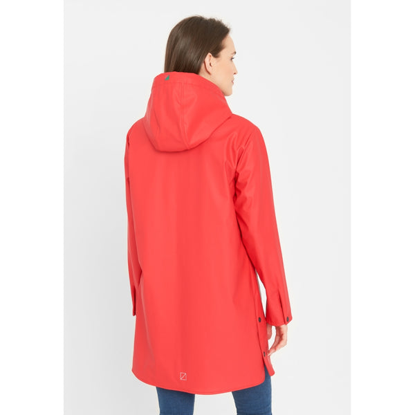 Redgreen Women Silla Regnjakke Jackets and Coats Rød