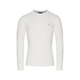 Sea Ranch Simon Langærmet Strik Sweater Strik Pearl