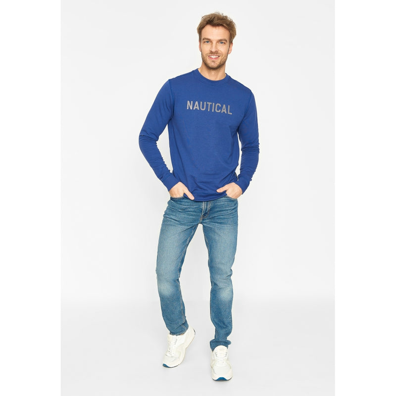 Sea Ranch Thierry Crewneck Sweatshirt Sweatshirts Tusmørkeblå