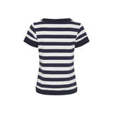 Sea Ranch Tonnere Stribet Kortærmet T-shirt T-shirts SR navy/Pearl/SR Navy