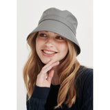 Redgreen Women Vilma PU Bucket Hat Hat 016 Dark Grey